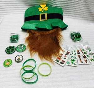 One Day Irish foci cozi St. Patrick’s Day Hat Set - Picture 1 of 12