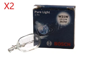 BOSCH Bulb 2 Stück 12V 21W W21W PURE LIGHT 1987302251 - Picture 1 of 3