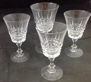 Grupo de 3 copas de vino y 1 copa Cristal D'Arques Tulleries - Imagen 1 de 5