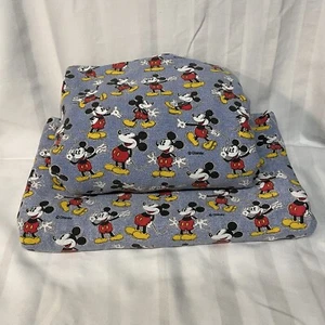 1980 Mickey Mouse Flannel Sheet Set - Foto 1 di 4