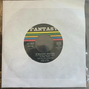 BRUNO DE FILIPPI -M'ANNO DETTO / TI INVITO A CASA- RARE ITALIAN 7" SINGLE FUNK - Picture 1 of 3