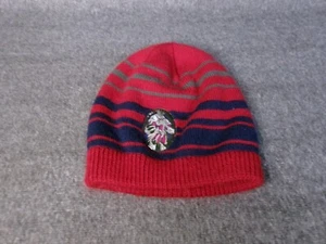 Vintage Yugioh Hat Cap Beanie Youth One Size Red Summoned Skull 1996 Time Duel - Picture 1 of 8