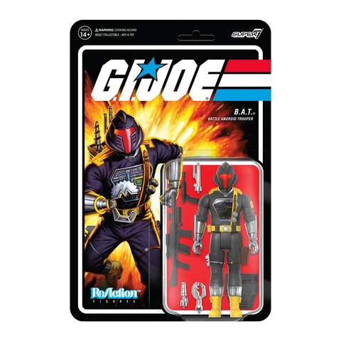 B.A.T. Trooper G.I. Joe Super 7 Reaction Action Figure Cover