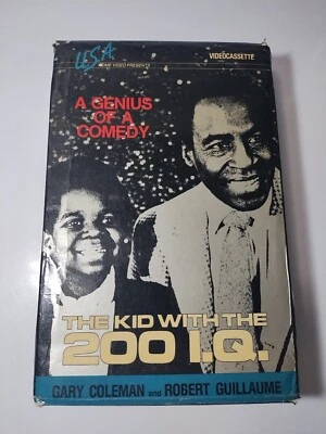 The Kid With 200 IQ VHS Movie Gary Coleman 1982 Early Video Release RARE Big Box - Image 1 of 4