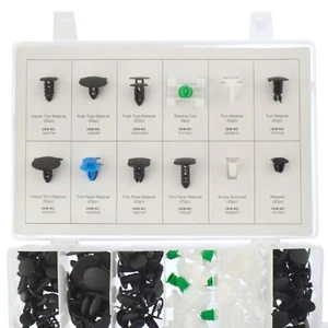 Fiat Zierclip Sortiment Set Halter Tüllenclips Befestigungen 308 Stck. - Bild 1 von 3