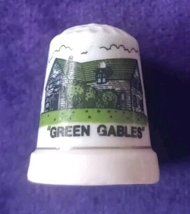 Anne Of Green Gables Fattoria Principe Edoardo Isola Souvenir Osso Cina Ditale - Foto 1 di 2