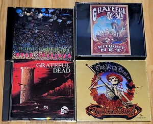 GRATEFUL DEAD JERRY GARCIA Greatest Hits / Live / Net (4 CD COLLECTION) LIKE NEW - Picture 1 of 5