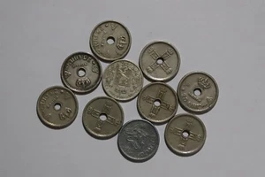 🧭 🇳🇴 NORWAY 25 ORE 1899 + OTHER EARLY COINS LOT B53 DD9. - Picture 1 of 2