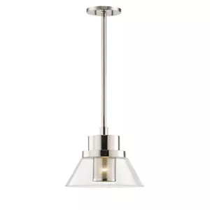 Hudson Valley Lighting Paoli 12" Wide Pendant - Polished Nickel 4031-PN - Picture 1 of 3