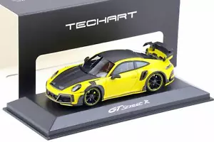 1:43 TECHART Collezione Porsche 911 (992) Techart GTStreet R Coupe Racing Giallo - Foto 1 di 3
