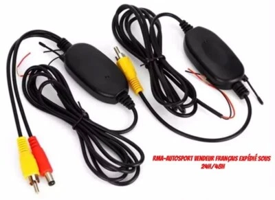 RMA Kit De Transmetteur Recepteur Video Sans Fil 2.4g Pour Caméra De Recul Voiture