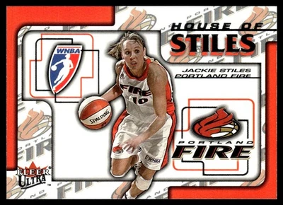 2002-03 Fleer Ultra WNBA House of Stiles Jackie Stiles #2 HS B - Image 1 of 2