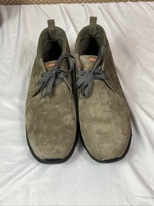 Stivaletti uomo Skechers Taupe alti relaxed fit memory foam taglia 12 - Foto 1 di 11