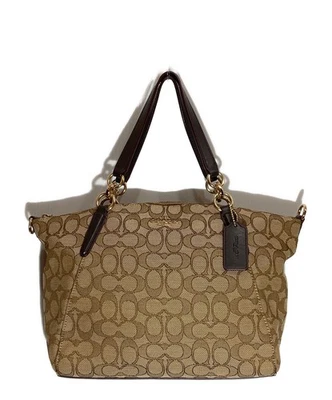 Bolso de hombro COACH pequeño Kelsey bidireccional F27582 beige Foto 1 de 4