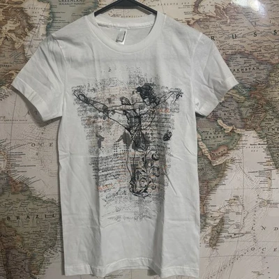 Dystopian Ballerina - Girls Small - American Apparel – Made in USA – 100% Cotton - Image 1 of 4