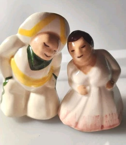 Vintage mexikanischer tanzender Mann Frau Salz & Pfefferstreuer - Bild 1 von 9