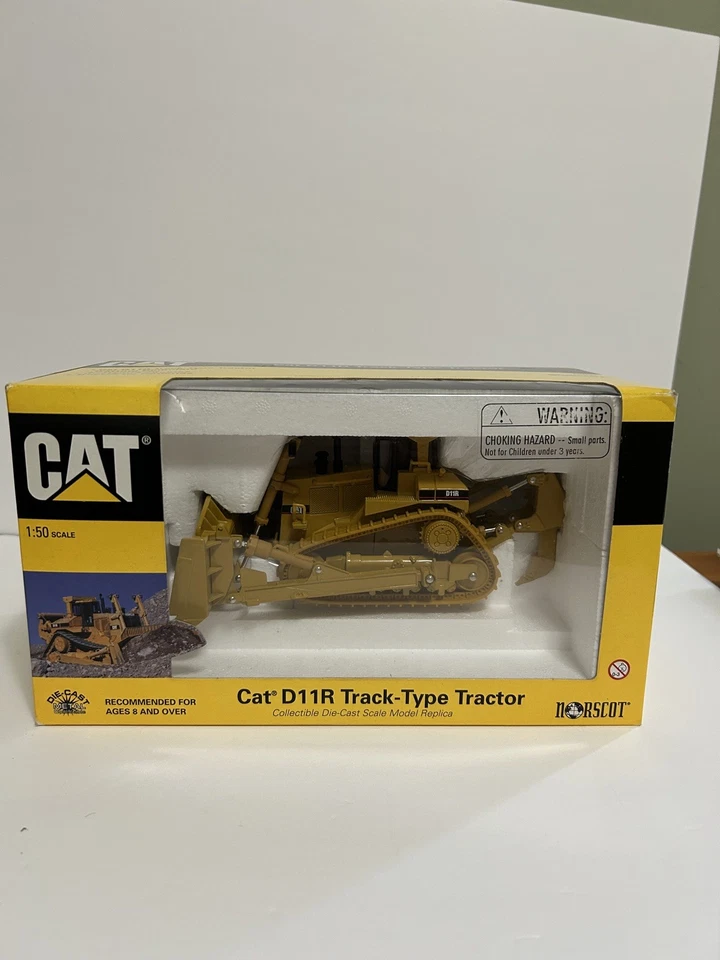 Tractor tipo oruga Cat D11R escala 1:50 diecast modelo 55025 de Norscot Foto 1 de 4