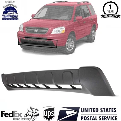 New Front Bumper Cover Face Bar Textured For 2003-2005 Honda Pilot - Image 1 of 4