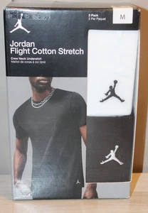Jordan Flight Cotton Stretch 2er Pack Crew Neck Unterhemden NEU Gr. M (38-40") - Bild 1 von 3