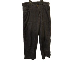 VTG No Boundaries Pants Mens 30X31 Gray Corduroy Double Knee Carpenter Y2K Baggy - Picture 1 of 5