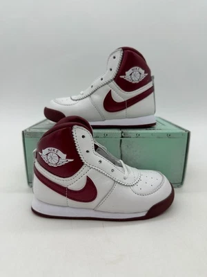 Zapatos Air Jordan 1 Alto '85 Niño Pequeño Talla 6c Cuero Borgoña Metálico DV3655 161 Foto 1 de 4