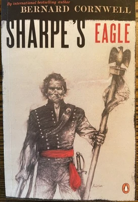 Sharpe's Eagle by Bernard Cornwell 1996 Paperback Historical Fiction Penguin: VG Foto 1 de 2