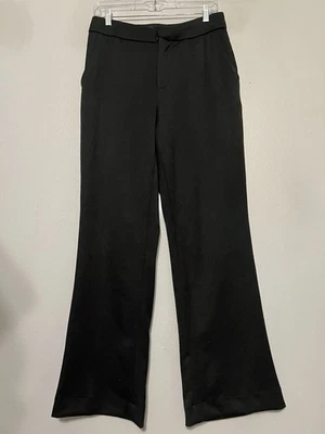 Pantalones para mujer Jason Wu negros de pierna ancha talla 6 29x31 Preppy bohemio bohemio bohemio Y2K Foto 1 de 4