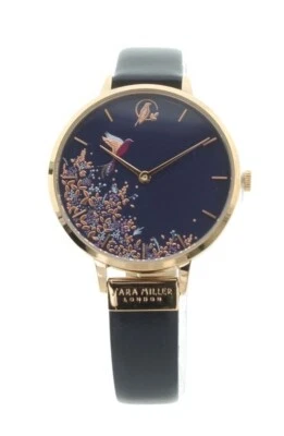 *OFFER* Sara Miller Hummingbird Ladies watch - Leather strap + Crown stopper — 第 1/4 张图片