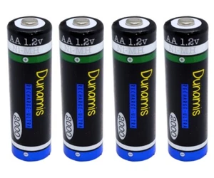 Baterías recargables AA y AAA de alta capacidad Ni-MH 1,2v 900 1300 2000 2500mAh - Imagen 1 de 7