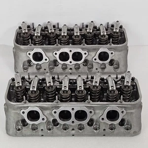 GM SB2.2 SBC CNC CYLINDER HEADS drag 4x4 race stock car street racing brodix rod - Foto 1 di 13