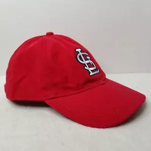 Gorra de béisbol roja de los Cardenales de San Luis con licencia oficial MLB logotipo bordado - Imagen 1 de 7