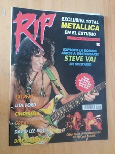 RIP 1991 Metallica Steve Vay Lita Ford Cinderella David Lee Roth Great White - Imagen 1 de 2