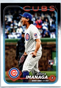 2024 Topps Series 2 - Shota Imanaga #442 (RC) Rookie Chicago Cubs - Picture 1 of 2