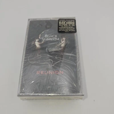 Ozzy BLACK SABBATH ‎– Reunion  1998 1st US  2 x cassette slipcase SEALED Tear - Image 1 of 4