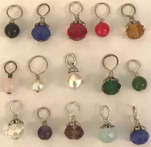 ❤️AUTHENTIC ORIGAMI OWL 🦉CRYSTAL & EARTH ELEMENTS DANGLES ~ 💎 BIRTHSTONES - Picture 1 of 21