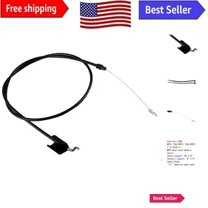 MTD Engine Zone Control Cable - 50-Inch Throttle Replacement for Push Mowers - Picture 1 of 7