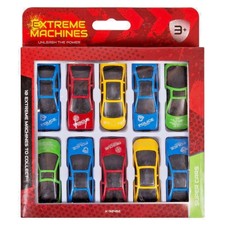 Kids Sports Cars x10 Die Cast Vehicle Hot Rods Toy Party Filler Bag Gift 3+years