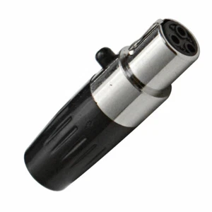 Seismic Audio New Mini Female XLR 3 Pin Connector/Plug for Cable - Picture 1 of 3