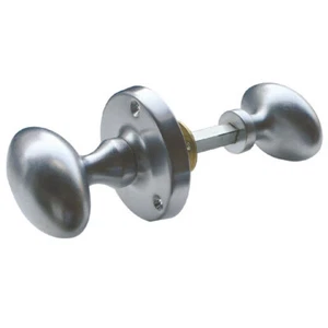 Oval Rim Knob 60mm - Various Finishes - JV34R Traditional Door Knob - Picture 1 of 6