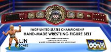 IWGP Hand Made Ljn Scale United States Championship Wrestling Figure Belt