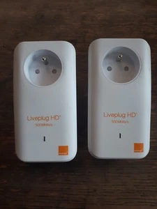 2 STECKDOSEN STECKDOSE CPL LIVEPLUG HD+ 500 MT 2621 500 MBITS/S - Bild 1 von 4