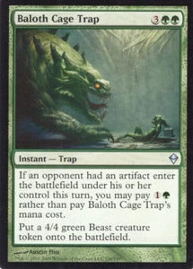 3X BALOTH CAGE TRAP 156/249 ZENDIKAR MTG MAGIC NM X3 (yourdeckbuilder) - Picture 1 of 1