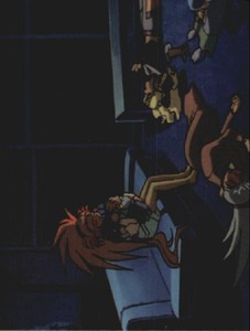 2000 Tenchi Muyo Non-Sport Card #48 Everyone gets involved