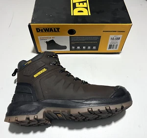 DeWalt Ashville ST Waterproof Slip Resistant Steel Toe Work Boot Brown 10.5M - Picture 1 of 1