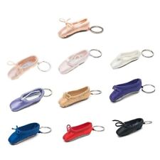 Mini Pointe Shoe Keyring Unisex Ballet Shoe Keychain Decoration for Bags Wallets