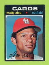 1971 Topps - Matty Alou (#720) St Louis Cardinals *