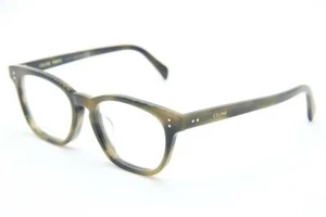 NEW CELINE CL 50032F 056 BROWN AUTHENTIC FRAMES EYEGLASSES CL50032F 53-18 - Picture 1 of 3