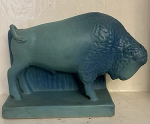 Van Briggle pottery one single book end Buffalo 1930s -40s - Picture 1 of 9
