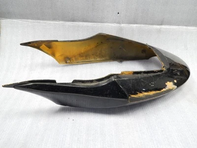 99 00 HONDA CBR 600 F4 CBRF4 600F4 carenagem traseira capô plástico BK/YW - Imagem 1 de 4