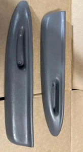 NEW! 1992-1996 Ford F150 F250 F350 Bronco Armrest *PAIR* Opal Gray Reproduction - Picture 1 of 2